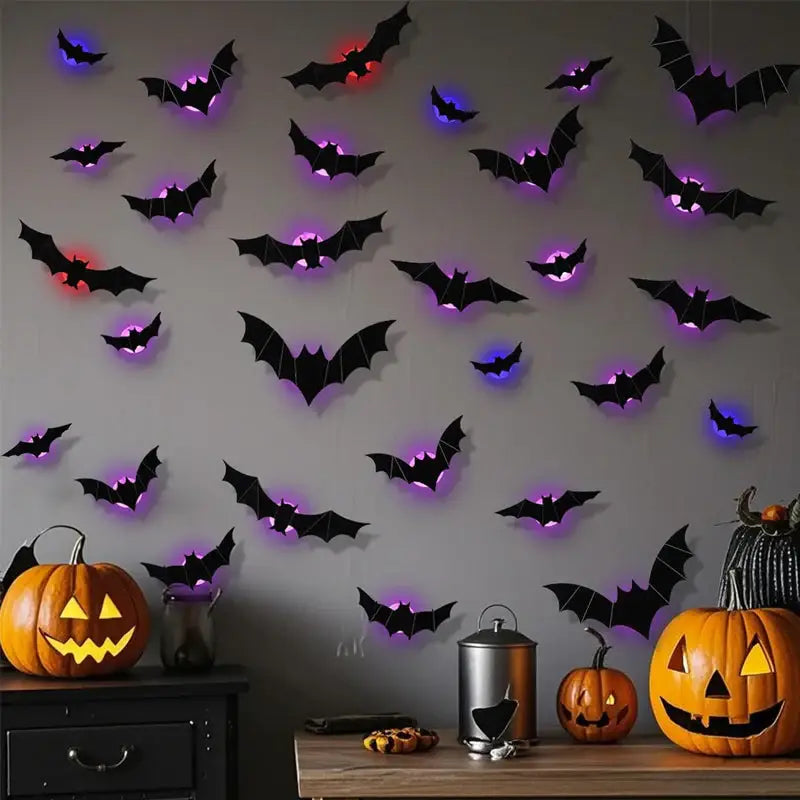 LED Glowing Bat Group