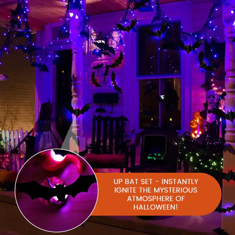 LED Glowing Bat Group